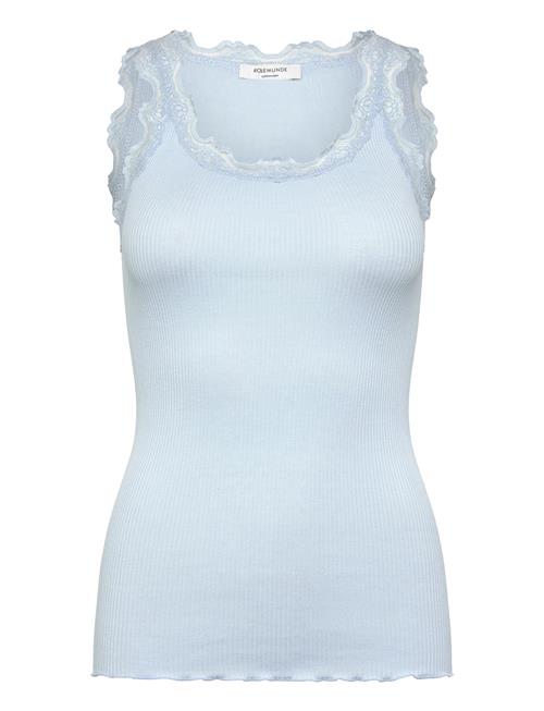 Rosemunde | Rwbabette Silk Sl U-Neck Long Lace | M