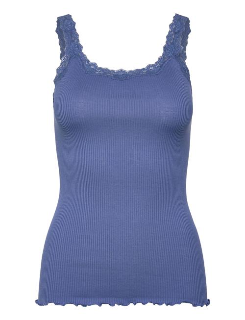 Rosemunde | Silk Top W/ Lace | M