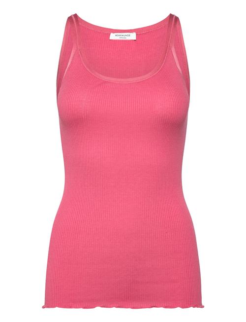 Rosemunde | Rwbelle Silk U-Neck Strap Elastic T | M