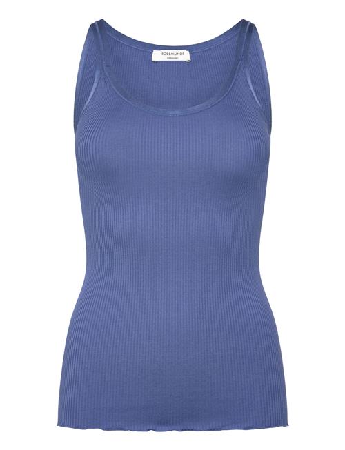Rosemunde | Rwbelle Silk U-Neck Strap Elastic T | L