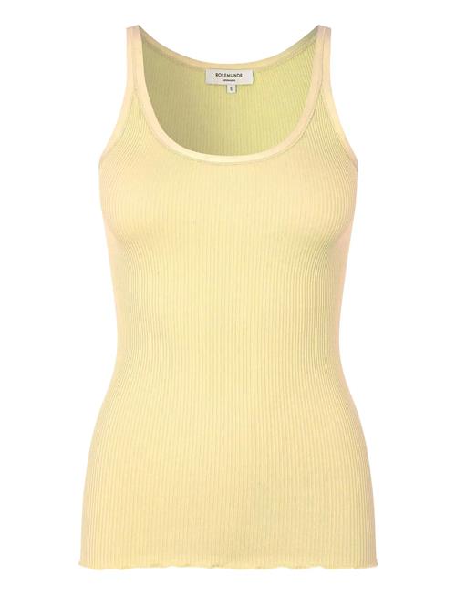 Rosemunde | Rwbelle Silk U-Neck Strap Elastic Top | XL