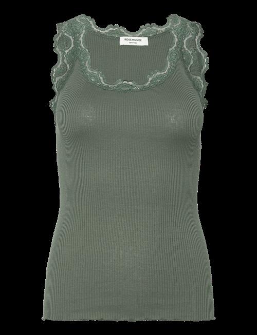 Rosemunde | Silk Top W/ Lace | S
