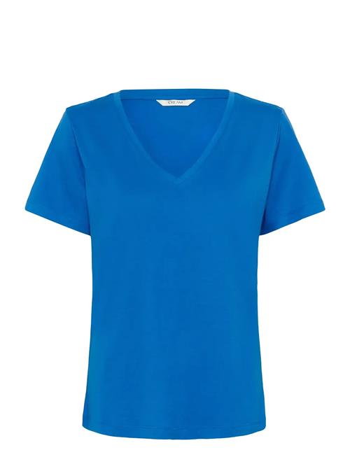 Cream | Crnaia Deep V-Neck T-Shirt | XXL