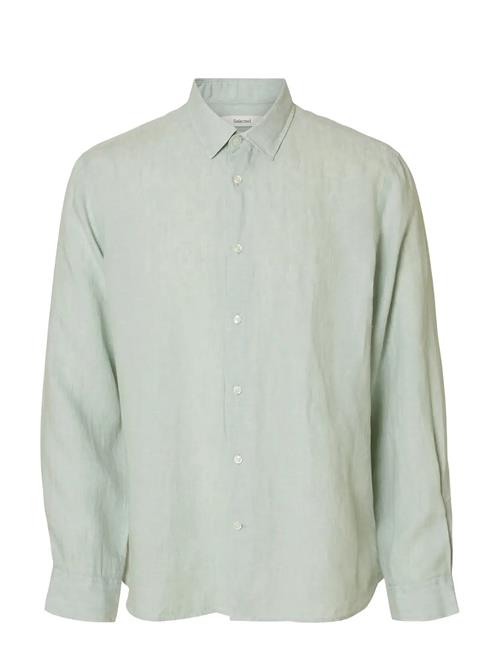 Selected | Slmclaus-Kylian Reg Linen Ls Shirt Noos | L