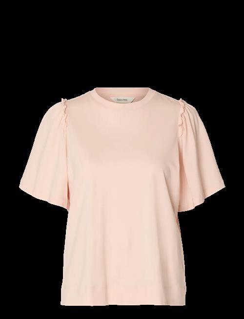 Selected | Slfpenelope 2/4 Ruffle Tee Noos | M