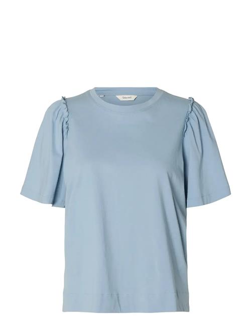 Selected | Slfpenelope 2/4 Ruffle Tee Noos | L