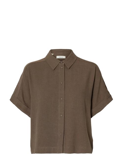 Selected | Slfviva Ss Cropped Sun Shirt Noos | 38