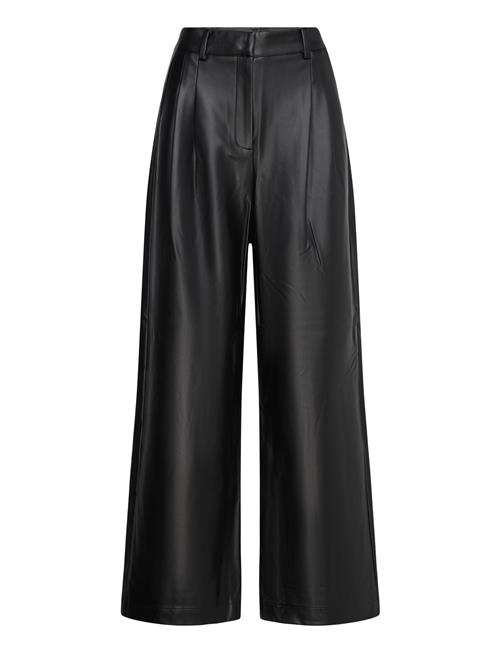 French Connection | Crolenda Pu Wide Leg Trousers | 42