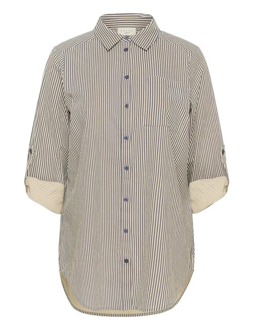 Kaffe Curve | Kcnana Striped Shirt Tunic | 54