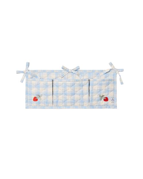 garbo&friends Quiltet Sengelomme Plaid Sky Blue  Plaid Sky Blue One Size  Blå  One Size  unisex