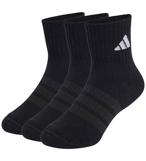 adidas Performance Ankelstrømper - 3-pak - Sort m. Hvid