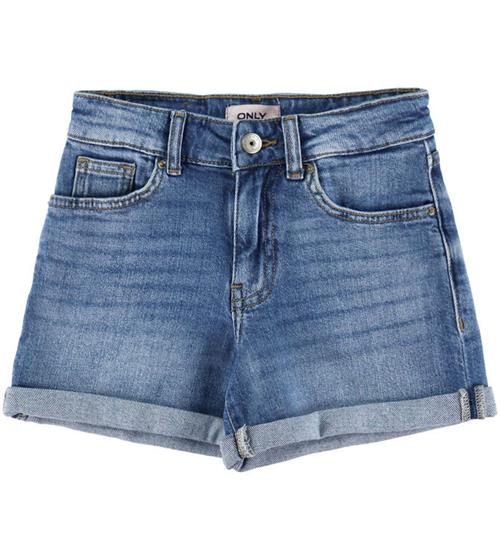 Kids Only Shorts - Denim - Stretch - KogJosephine - Light Blue D