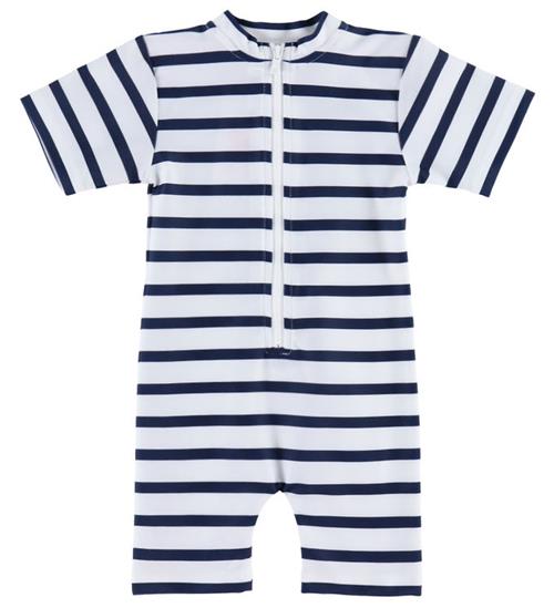 Petit Crabe Badeheldragt - Natsu - Noos - UV50+ - White/Blue