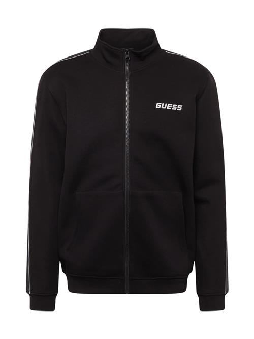 GUESS Sportsweatshirt 'Mickey'  sort / hvid