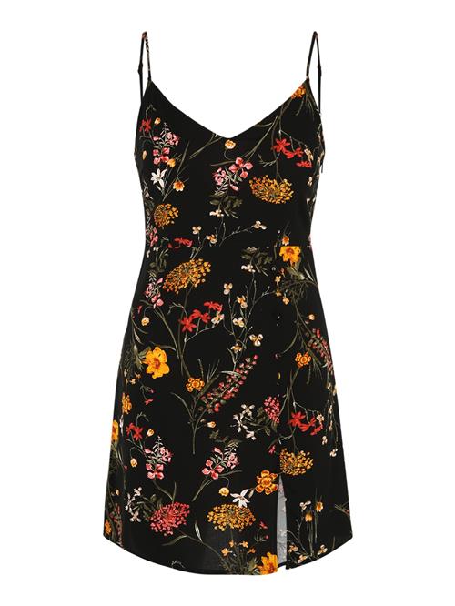 Vero Moda Petite Sommerkjole 'EASY JOY'  gylden gul / grøn / orange / sort