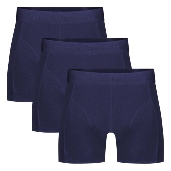 Bamboo basics 3P Rico Boxers Navy Large Herre