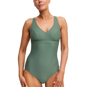 Swegmark Sorrento Excellent Swimsuit Oliven D/E 42 Dame