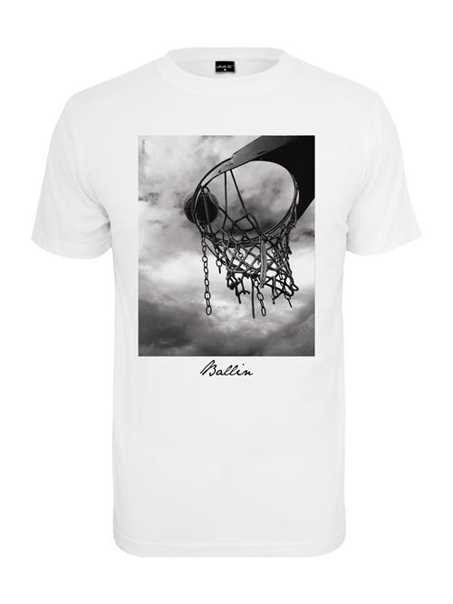 Mister Tee Bluser & t-shirts 'Ballin 2.0'  grå / mørkegrå / sort / hvid