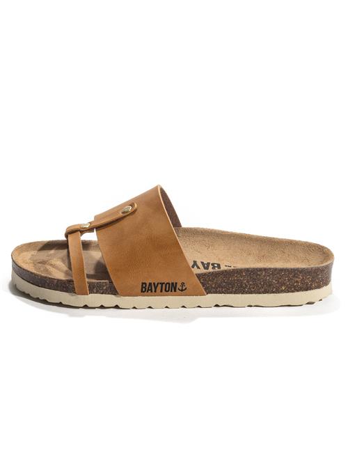 Bayton Pantoletter 'SISLEY'  lysebrun
