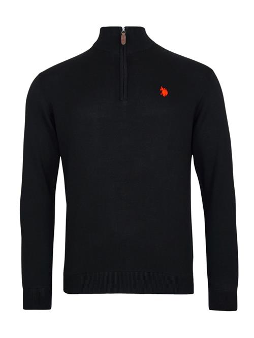 U.S. POLO ASSN. Pullover  blodrød / sort