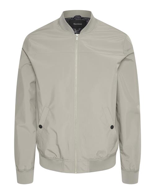 Matinique Overgangsjakke 'Clay'  lysegrå / sort