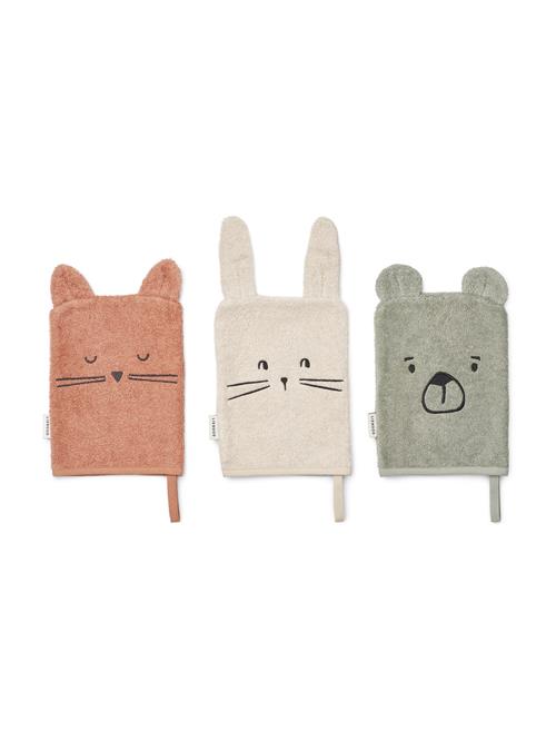 Liewood Vaskeklude 'Sylvester'  pastelblå / cognac / hvid