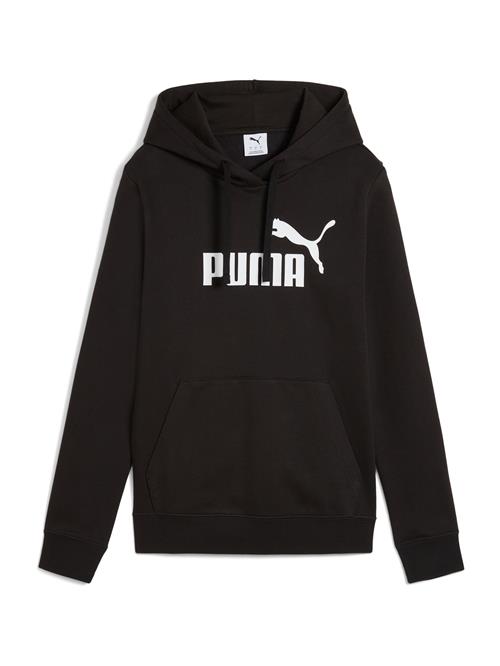 PUMA Sportsweatshirt 'ESS No. 1'  sort / hvid