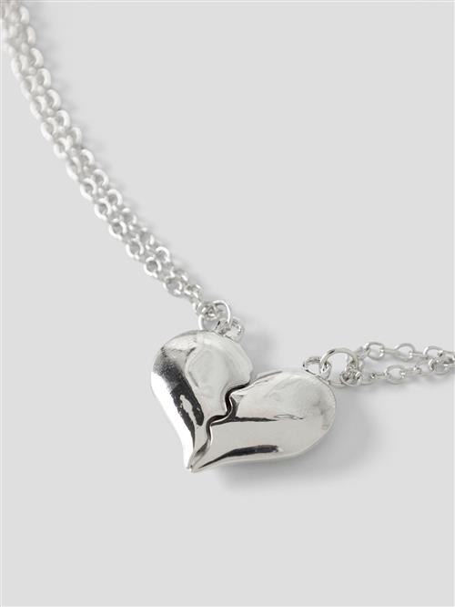 NAME IT 2-Pak Halskæde Forever Silver