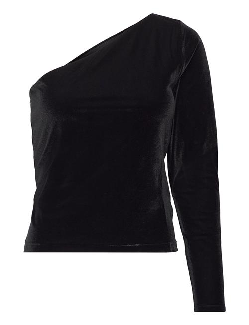 Polo Ralph Lauren | Velvet One-Shoulder Top | L