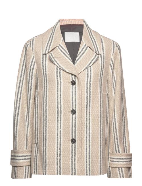 Naja Lauf | Rakel Jacket Natural Stripe | 42