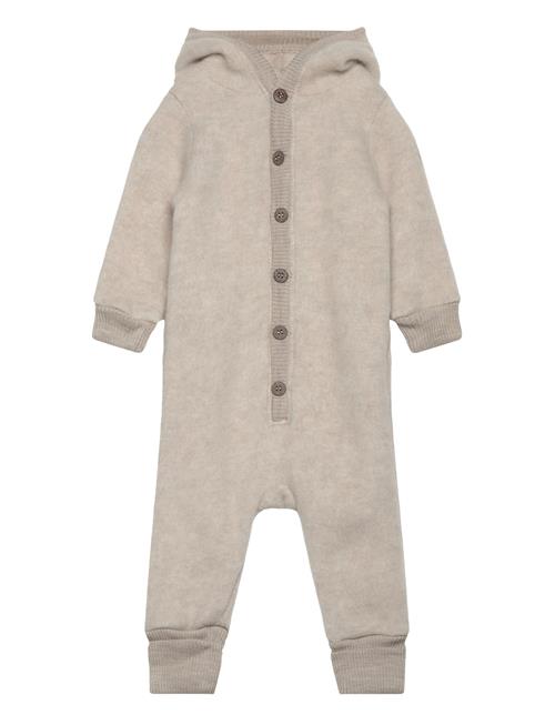 mikk-line | Wool Baby Suit W. Hood | 104