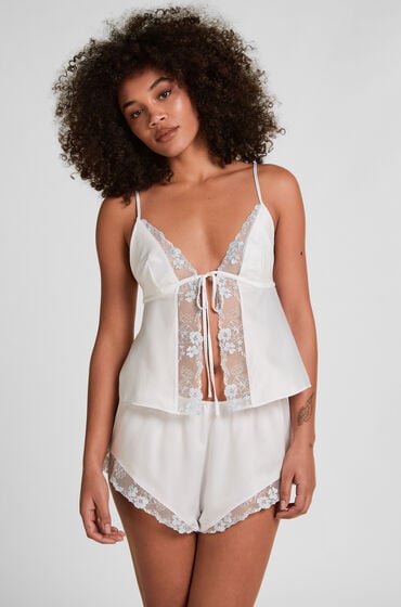 Hunkemöller Short Peonie Hvid
