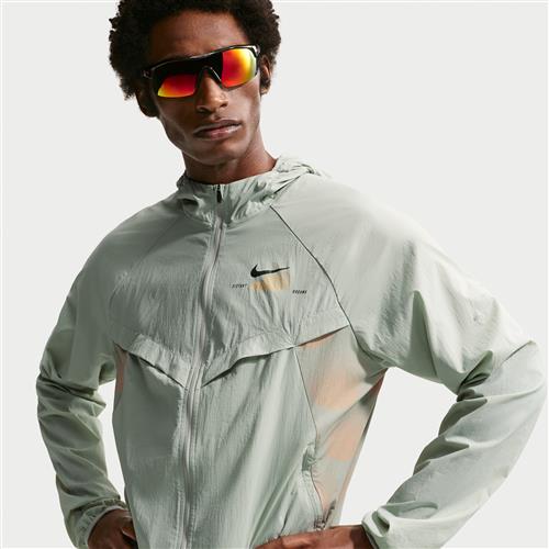 Nike Stride Repel UV-beskyttelsesløbejakke til mænd - grøn