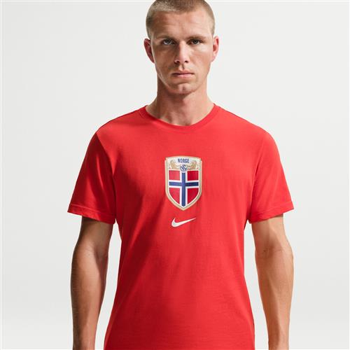 Norge Nike Football-T-shirt til mænd - rød