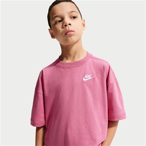Oversized Nike -T-shirt til større børn - Pink