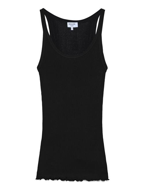 Rosemunde | Rwbelle Silk U-Neck Strap Elastic Top | S