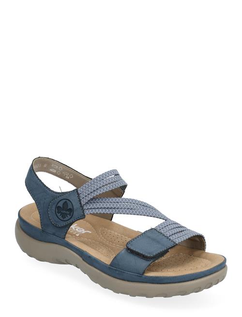 Rieker | Rieker Ladies' Sandals 64870-14 Blue | 36