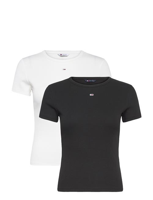 Tommy Jeans | Tjw 2Pack Slim Essential Rib Ss | L