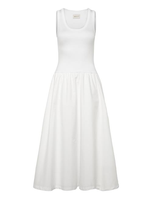 GANT | Jersey Woven Midi Dress | XXL