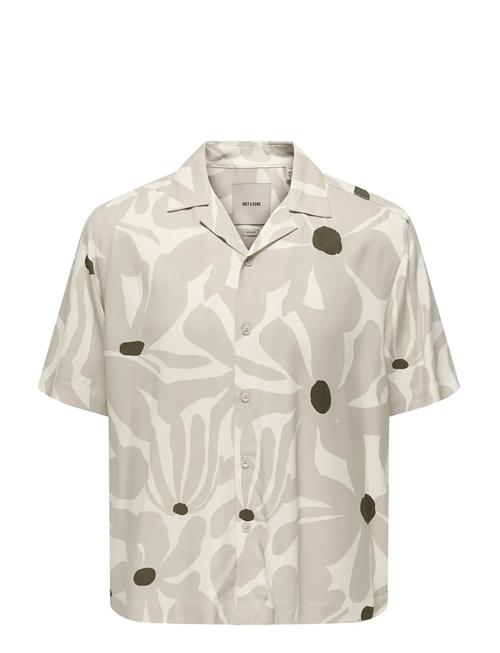 ONLY & SONS | Onsdash Life Reg Aop Ss 001 Resort Shirt | M