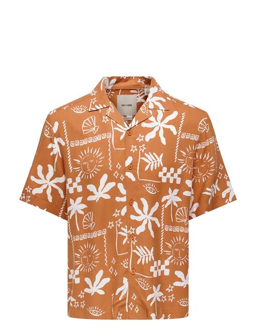 ONLY & SONS | Onsdash Life Reg Dig Aop Ss Resort Shirt | M