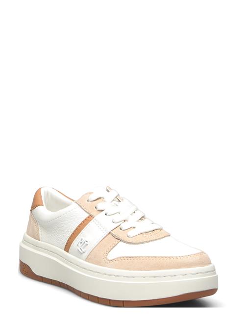 Lauren Ralph Lauren | Harlie Color-Blocked Leather Sneaker | 39