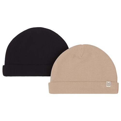 Kuling 2-pak GOTS Detroit Huer Sand/Black 52/54 cm    52/54 cm  unisex