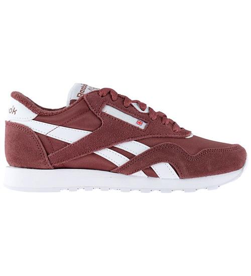 Reebok Sko - Classic Nylon - Blackberry/Ftwwhite
