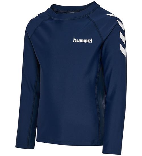 Hummel Badebluse - HmlJr - UV40+ - Dress Blues