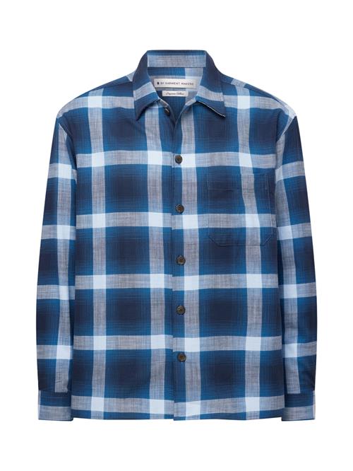 By Garment Makers Skjorte 'Storm'  navy / himmelblå / hvid