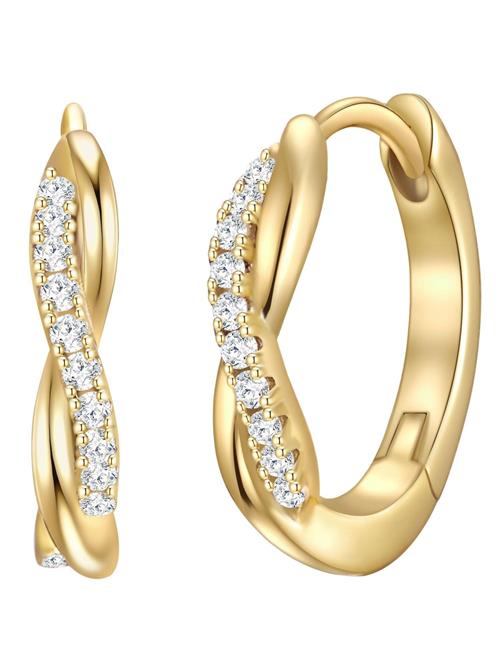 Rafaela Donata Øreringe  gylden gul