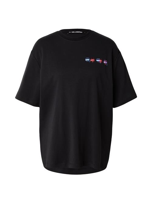 Karl Lagerfeld Shirts 'IKON'  opal / lysviolet / lys rød / sort