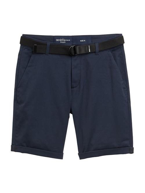 TOM TAILOR DENIM Lærredsbukser  marin