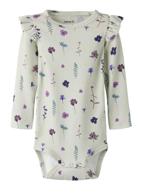 NAME IT Langærmet Body Filulu Smoke